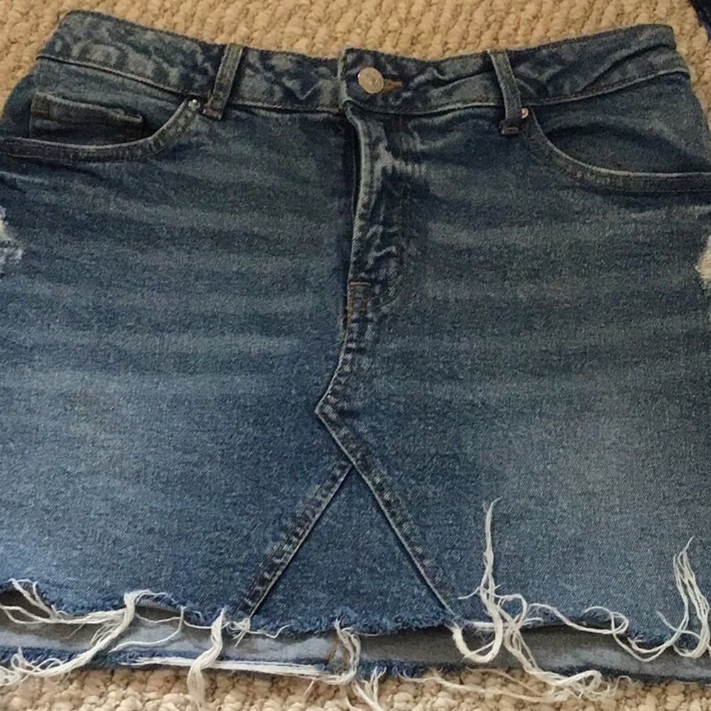 H&M denim skirt